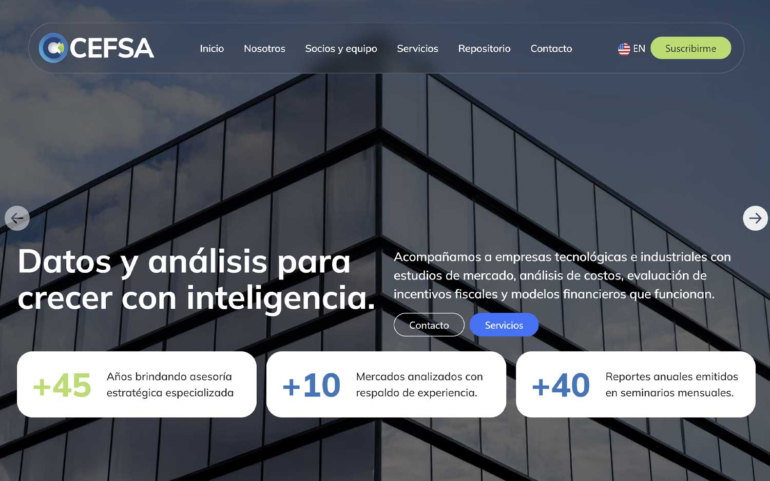 Esta es una imagen ilustrativa del sitio de cefsa