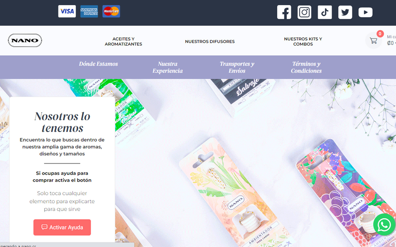 Esta es una imagen ilustrativa del sitio de nano